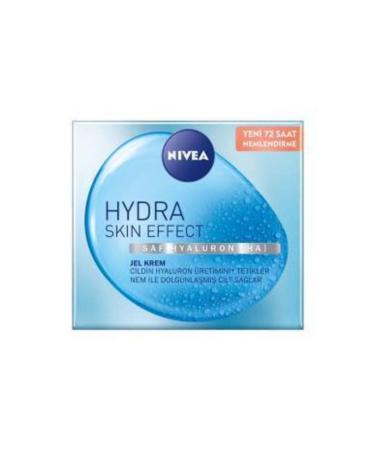 NIVEA Hydra Skin Effect Gel Cream 50ml Pure Hyaluron Moisturizing Plumping Smoothing - Buy Online on GoSupps.com