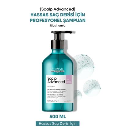 L'oreal Professionnel Serie Expert Scalp Advanced Sensitive Scalp Professional Shampoo 500ml