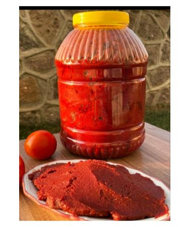YE LHASAT 5 kg natural organic additive-free sun dried handmade tomato paste from Hatay