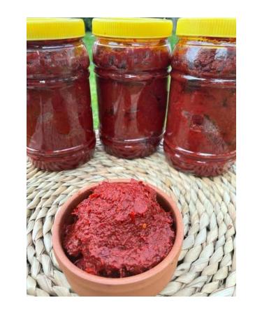 fatos regional SWEET PEPPER PASTE 4 KG SUN DRIED