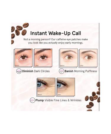 grace & stella Award Winning Caffeinated Eye Mask Niacinamide Hyaluronic Acid 12 Pairs - Buy Online on GoSupps.com