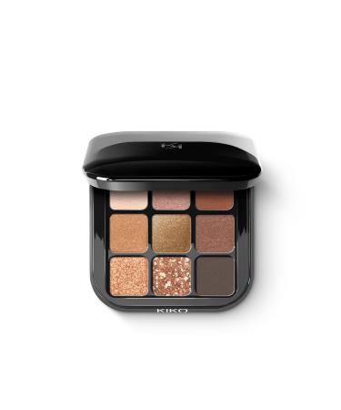 KIKO Long-Lasting Illuminating Shimmer Eyeshadow Palette - 02 Sunset Vibes Demb.640
