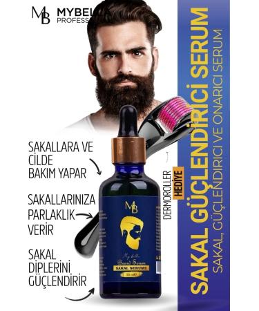 my bella "Vegan" Beard Strengthening and Repairing Serum Mustache Care (Roller Gift) - Buy Online on GoSupps.com