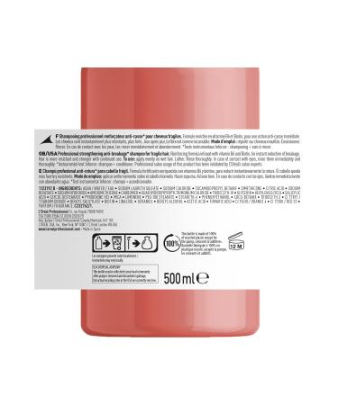 L'oreal Professionnel Serie Expert Inforcer Anti-Breakage Strengthening Shampoo 500ml - Buy Online on GoSupps.com