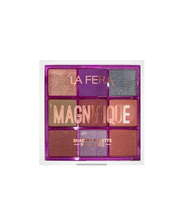 La Fera Magnifique 9-Piece Eyeshadow Palette - 5 - Buy Online on GoSupps.com