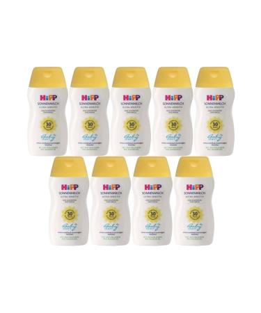 Hipp Babysanft Sun Cream - Face Sunscreen 30 Factor Ultra Sensitive 50ML (Set of 9)