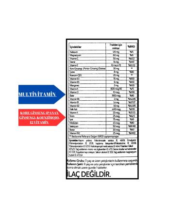 Fitself MULTIVITAMIN KOREAN GINSENG Q10 COENZYME - Buy Online on GoSupps.com