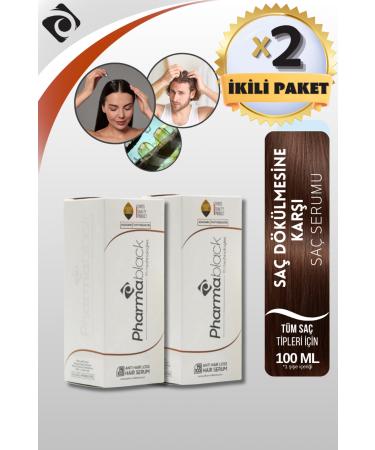 Pharmablack Anti Hair Loss Serum Against Hair Loss 100 Ml (2 Pieces)
