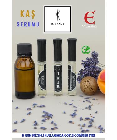 ASLI KALIT Ixir Eyebrow Eyelash Serum (Handmade) 0 Natural Oils