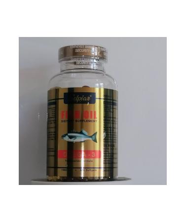 Selpiar Fish Oil Omega-3 Fish Oil 1000 Mg 200 Softgels