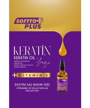 Softto Plus Keratin Oil 50 ml. 8680540171174 - Buy Online on GoSupps.com
