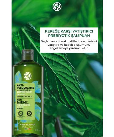 Yves Rocher Anti-Dandruff Purifying and Repairing Soothing Salt-Free Shampoo with a Pleasant Scent eleg.2725 - Buy Online on GoSupps.com