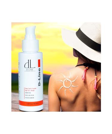 dl d line laboratories D Line Body Sunscreen Spf 50 Daily Skin Care Fast Absorption Long Effect.
