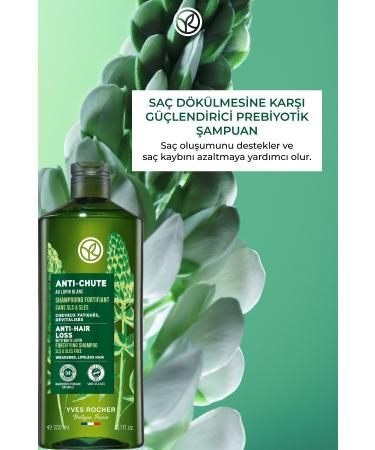 Yves Rocher Strengthening Volumizing Shampoo For Every Wash Against Hair Loss-300 ml eleg.2774 - Buy Online on GoSupps.com