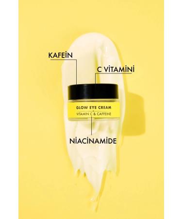 Polente Natural Glow Eye Cream- Revitalizing Eye Cream with Vitamin C & Caffeine (20 ML) - Buy Online on GoSupps.com