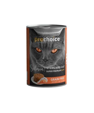 Astra Market Pro Choice Sterilized Salmon Sterilized Cat Canned Food 400 Gr - Lisinya