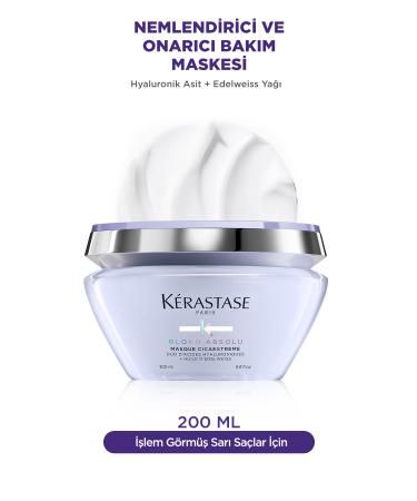 Kerastase Restorative Hair Mask For Blonde Hair That Restores The Hair After The Procedure 200ml Demb.846