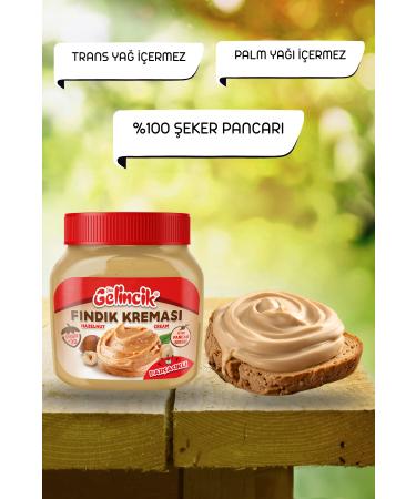 Gelincik Breakfast Spreadable Natural Additive-Free 650gr Special Production Hazelnut Cream with Particle - Buy Online on GoSupps.com