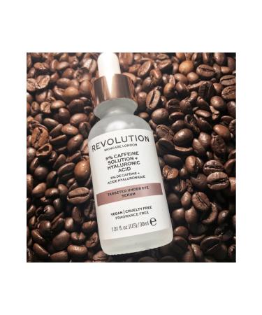 REVOLUTION SKINCARE Revolution Skincare Eye Serum Caffeine and Hyaluronic Acid 30 ml - Buy Online on GoSupps.com