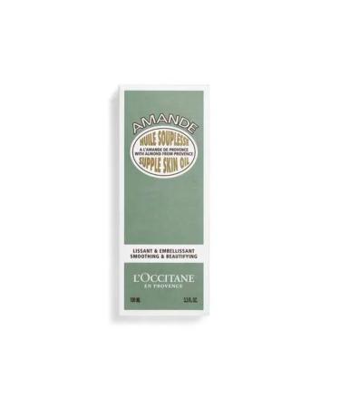 L'Occitane Almond Body Oil - Almond Supple Skin Oil - 100 ml - Buy Online on GoSupps.com