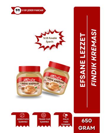 Gelincik 650 gr Hazelnut Cream