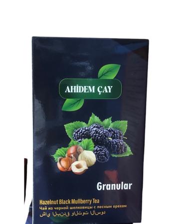 Ahidem tea BLACK MULBERRY HAZELNUT REAL PARTICLE POWDER DRINK
