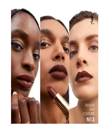 Yves Saint Laurent Rouge Pur Couture - Long-Lasting Moisturizing Satin Finish Lipstick 3.8G - Buy Online on GoSupps.com