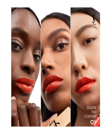 Yves Saint Laurent Rouge Pur Couture - Long-Lasting Moisturizing Satin Finish Lipstick 3.8G - Buy Online on GoSupps.com