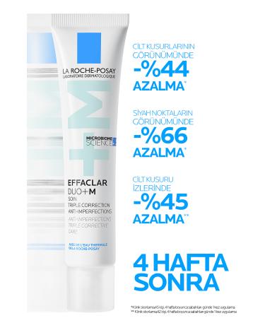 La Roche Posay Effaclar Duo+M Skin Care Cream 40ml- Oily and Acne Prone Skin - Buy Online on GoSupps.com
