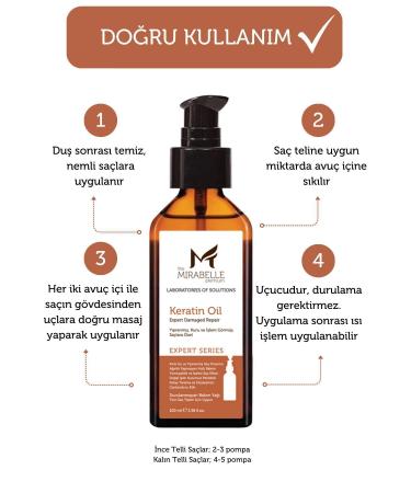 The Mirabelle Premium Intensive Keratin Repairing and Strengthening Leave-In Care Oil 100 Ml - Buy Online on GoSupps.com