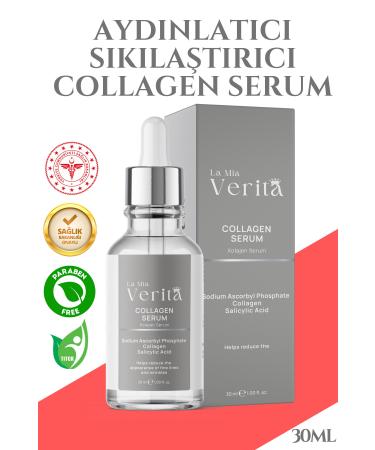 la mia verita Brightening Anti-Wrinkle Collagen Skin Care Serum with Hyaluronic Acid 30 ml - Buy Online on GoSupps.com