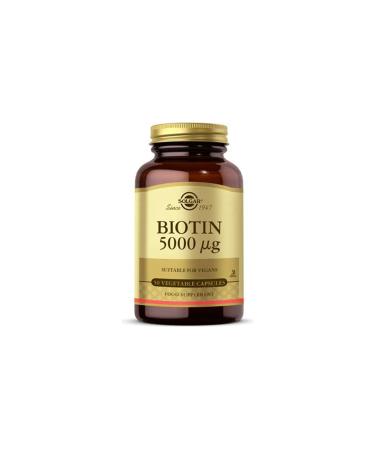 Solgar Biotin 5000 Mg 50 Capsules
