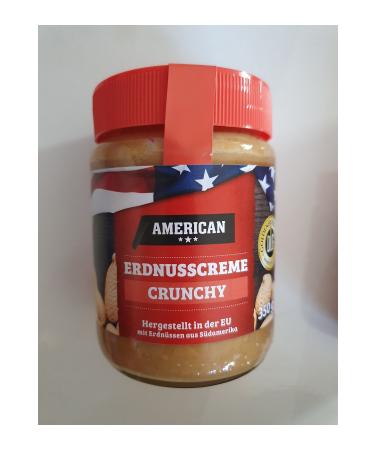 AMERICAN AMERICAN ERDNUSSCREME CRUNCHY 350g