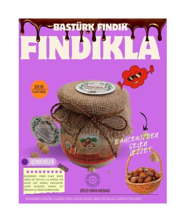 BASTURK HAZELNUT Milk Hazelnut Cream 350 gr Hazelnut