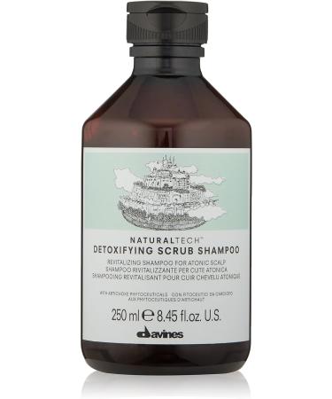 Davines Detoxifying Scrub: Revitalizing Shampoo with Natural Activities 250ml EvaYeni424