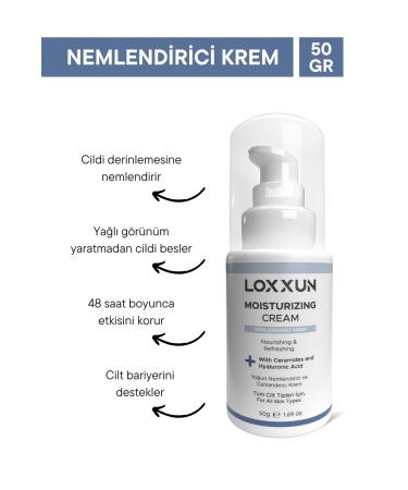 LOXXUN Moisturizing Cream 50gr