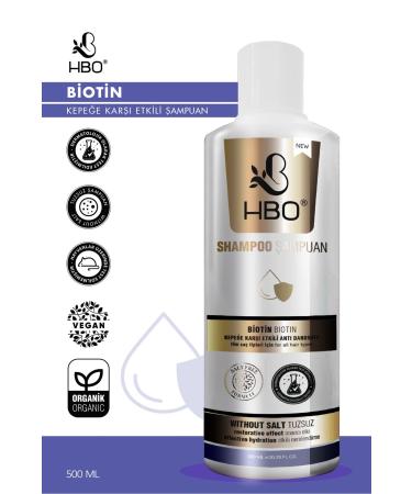 hbo Anti-Dandruff Effective Salt-Free Biotin Shampoo - Buy Online on GoSupps.com