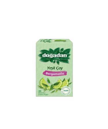 Do adan Green Tea Bergomat Flavored (HERBAL TEA) 34 Gr. (4 PACK)