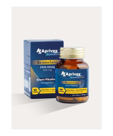 Aprivex Bromelain 2500 GDU/g Chromium Picolinate