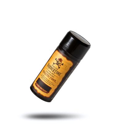 Barbertime Hair Building Keratin Fiber - Keratin Fiber Hair Builder - Hair Cover 21 gr - Buy Online on GoSupps.com