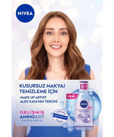 NIVEA Micellar Make-Up Remover Amino Acid 400ml Purifying Ocean Algae Extract Mixed Citler - Buy Online on GoSupps.com