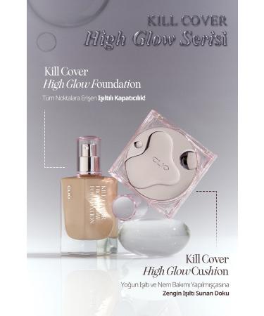 CLIO Lasting Coverage and Intense Radiance Foundation Clio Kill Cover High-Glow Foundation (4 Ginger) - Buy Online on GoSupps.com