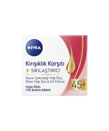 NIVEA Age Specific Anti-Wrinkle Face Care Cream 50ml Firming Crow's Feet Wrinkle Remover - Buy Online on GoSupps.com