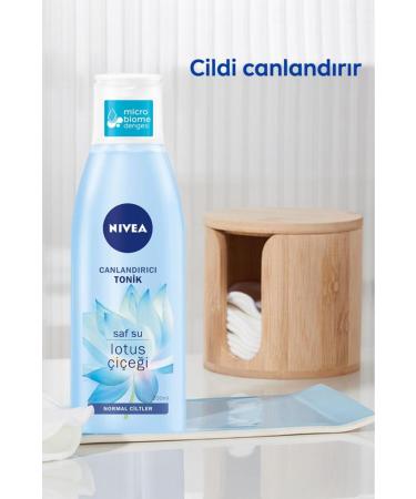 NIVEA Revitalizing Toner 200ml Purifying Moisturizing Lotus Flower Cleanses the Skin Without Drying - Buy Online on GoSupps.com