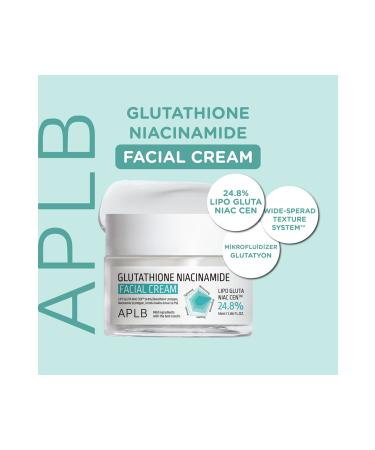 APLB Glutathione Niacinamide Facial Cream 55ml- Glutathione and Niacinamide Face Cream