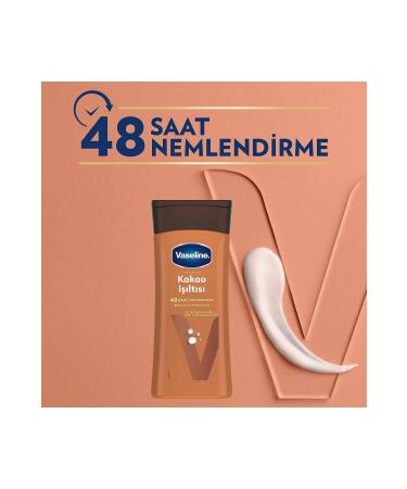 Vaseline Body Lotion Cocoa Glow For Dry and Luminous Skin 200 ml - Buy Online on GoSupps.com