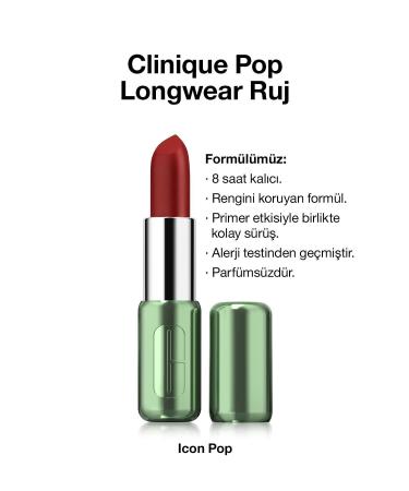 Clinique New Formula Satin Finish Lipstick-Icon Pop PasNew3