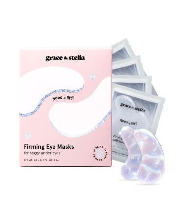 grace & stella Peptide & Rice Extract Eye Mask Holographic 1 Pair Dark Circles