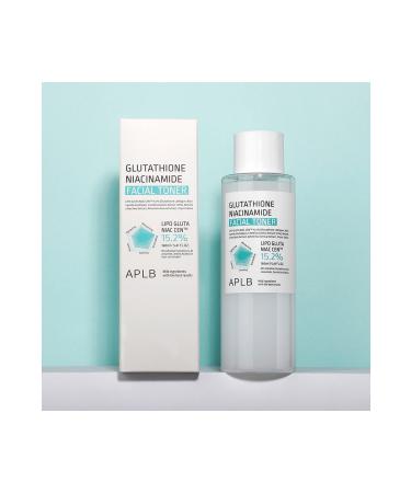 APLB Glutathione Niacinamide Facial Toner 160ml - Toner with Glutathione and Niacinamide - Buy Online on GoSupps.com