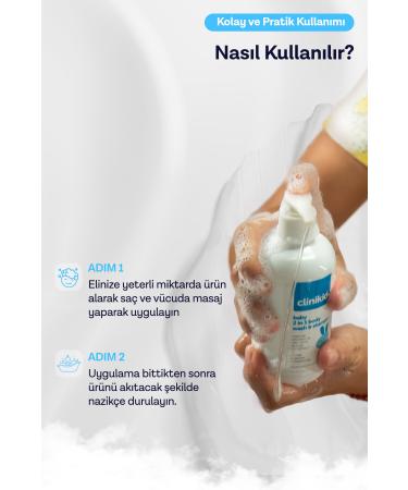 Clinikid Organic Certified 2 in 1 Shampoo & Shower Gel - Buy Online on GoSupps.com